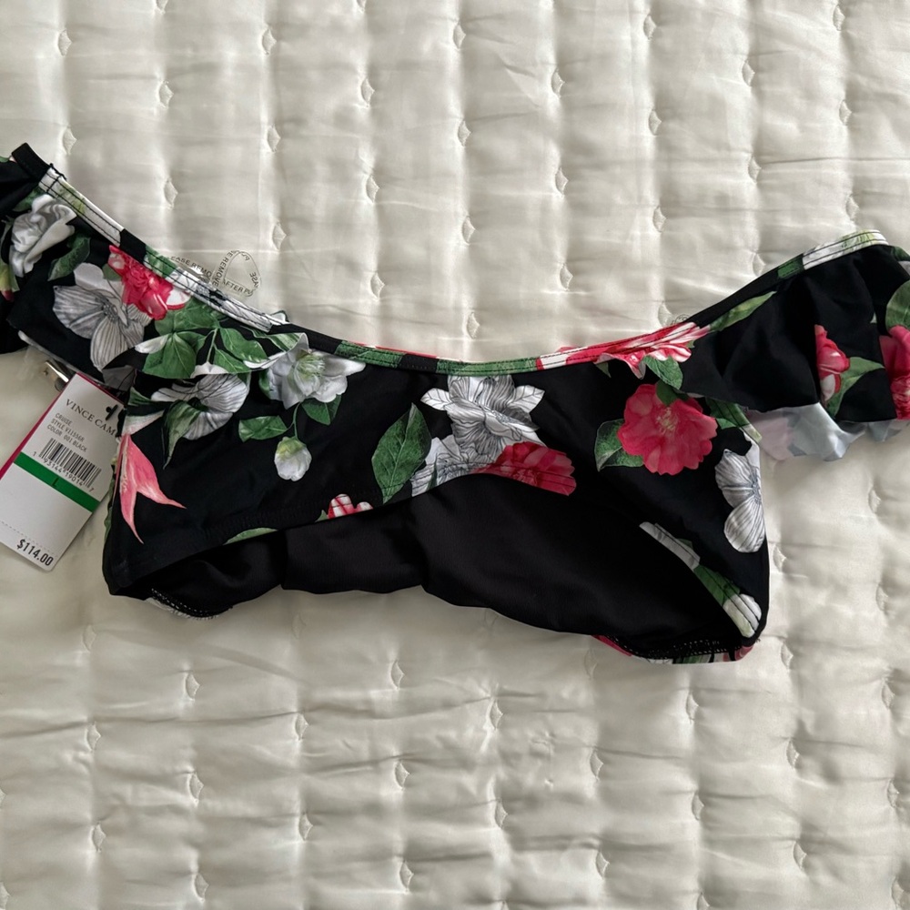 Vince Camuto NWT Off-Shoulder Bikini Top - Picture 3 of 4